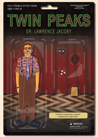 Illustration for article titled Twin Peaks Action Figures Have The Best Accessories Possible